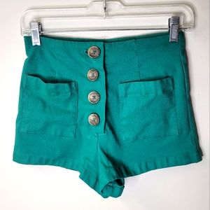 High-Waisted Shorts